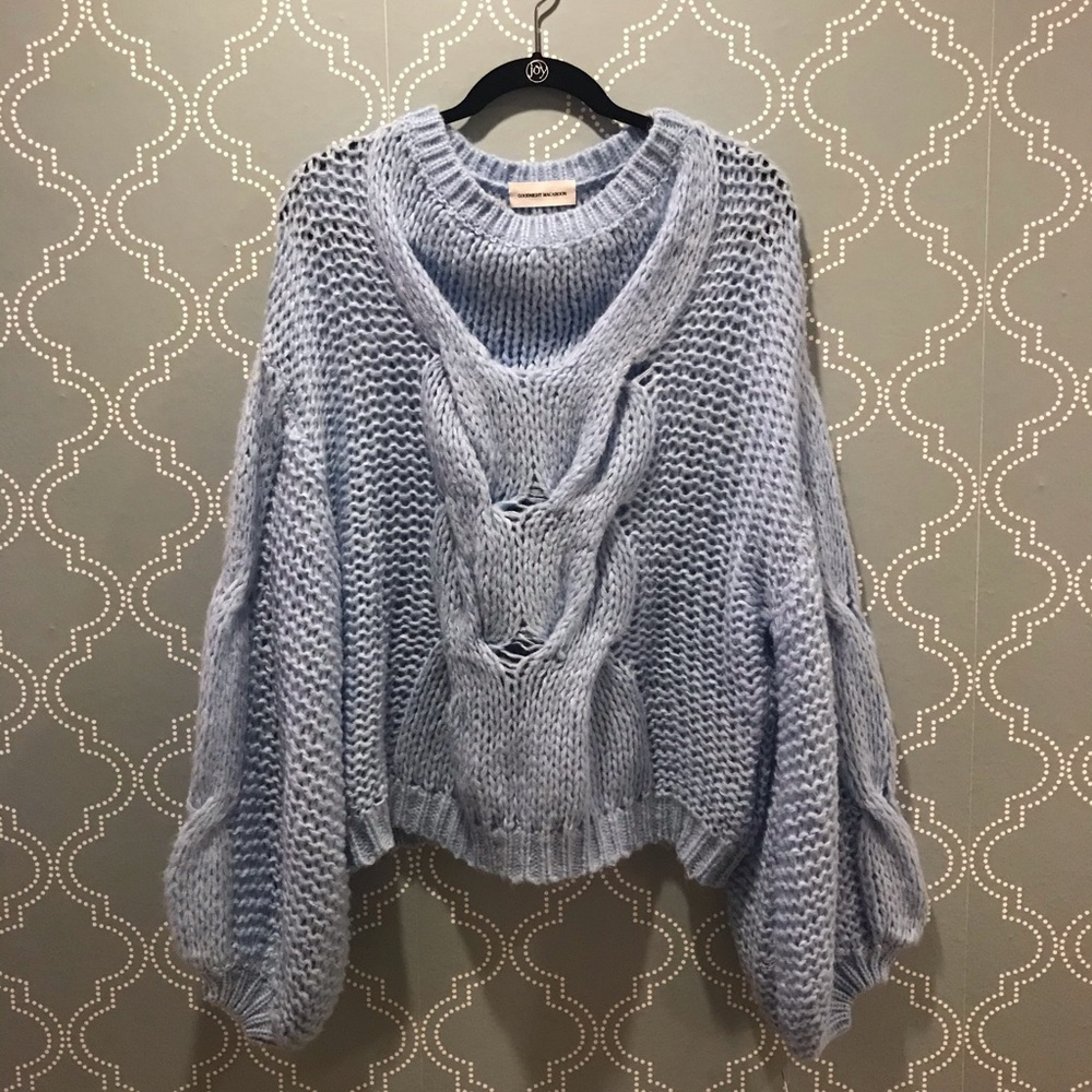 Goodnight Macaroon ‘Prima’ Slouchy Sweater